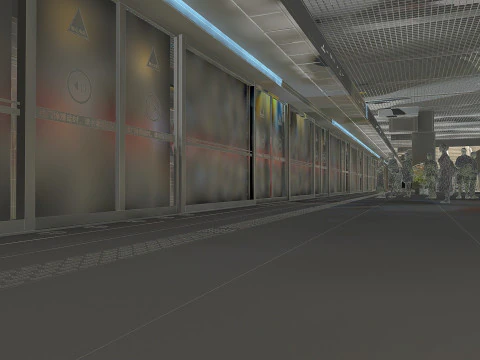 Subway 3D Model
