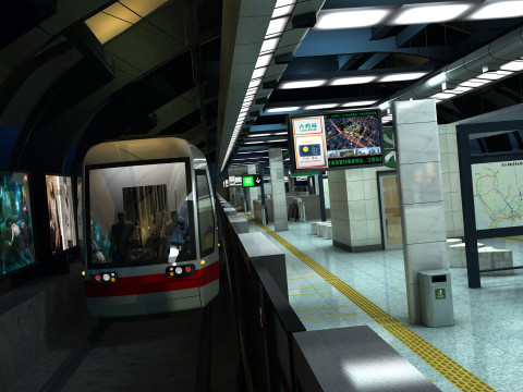 Subway 3D-Modell