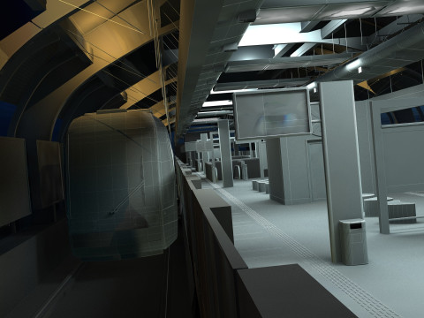 Subway 3D-Modell