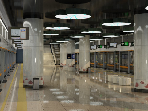Subway 3D Model