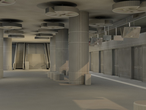 Subway 3D-Modell
