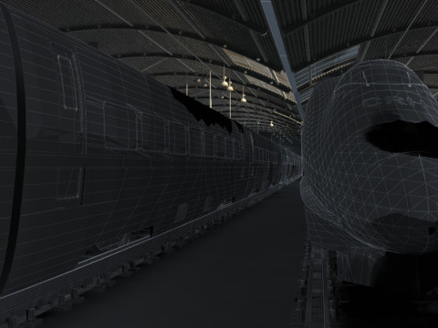 Subway Model 3D