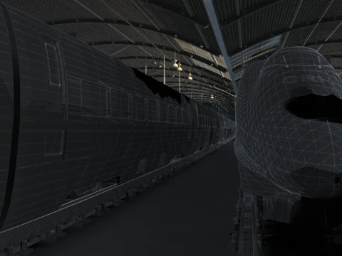 Subway 3D Model