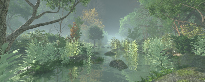 Rain forest Modelo 3D .c4d .max .obj .3ds .fbx .stl .blend 