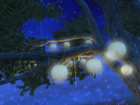 Tree light 3D Model