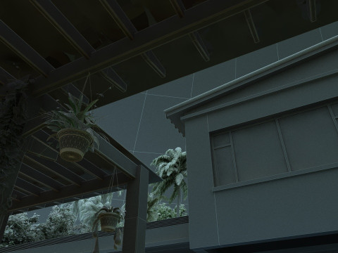 Pergola 3D 模型