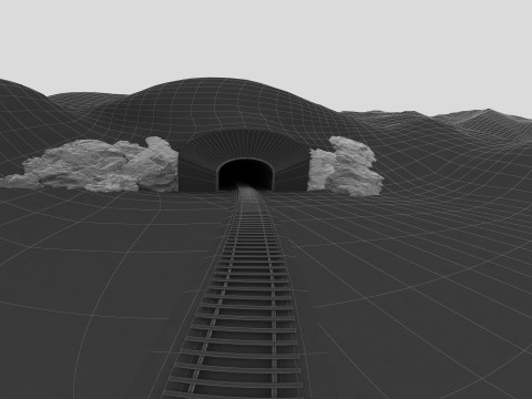 Tunnel 3D मॉडल