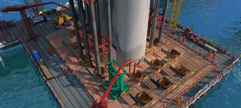Build a bridge 3D Model .c4d .max .obj .3ds .fbx .stl .blend 