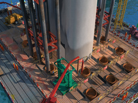 Build a bridge 3D Model