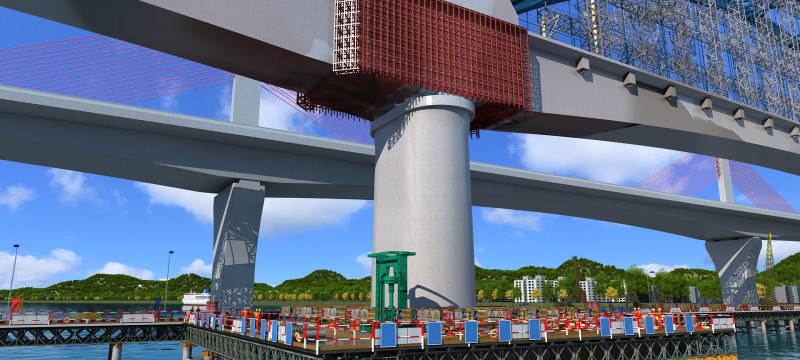 Build a bridge Modèle 3D .c4d .max .obj .3ds .fbx .stl .blend 