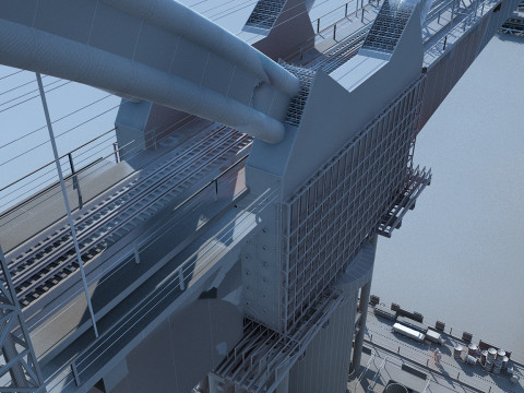 Build a bridge 3D Model