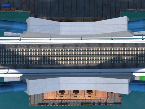 Build a bridge 3D Model