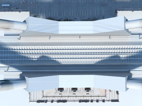 Build a bridge 3D Model