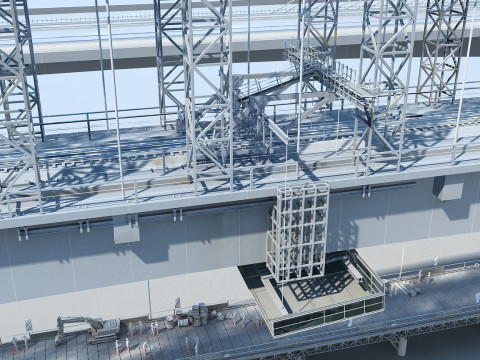 Build a bridge 3D Model