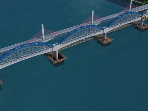 Zbuduj most Model 3D