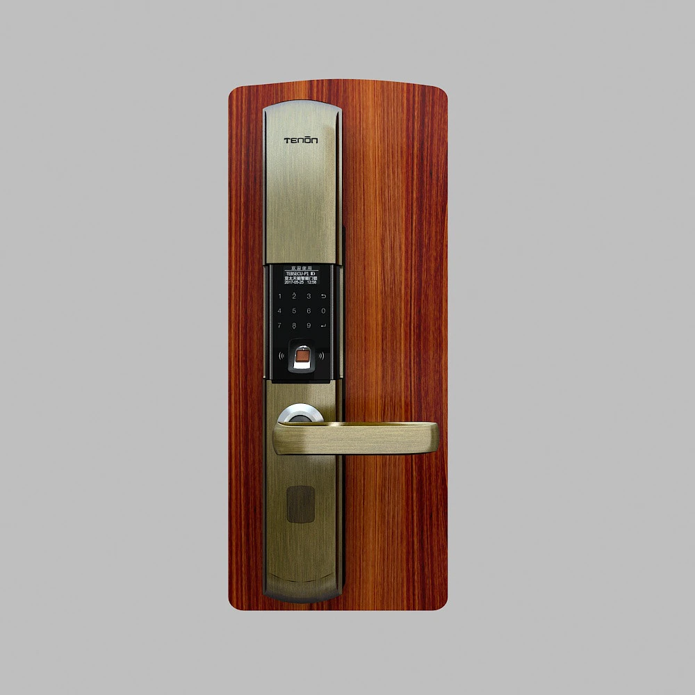 Door lock 3D Model .c4d .max .obj .3ds .fbx .stl .blend 