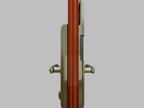 Door lock Modelo 3D