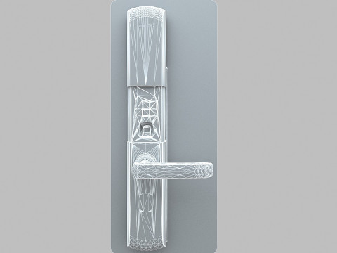 Door lock Modelo 3D