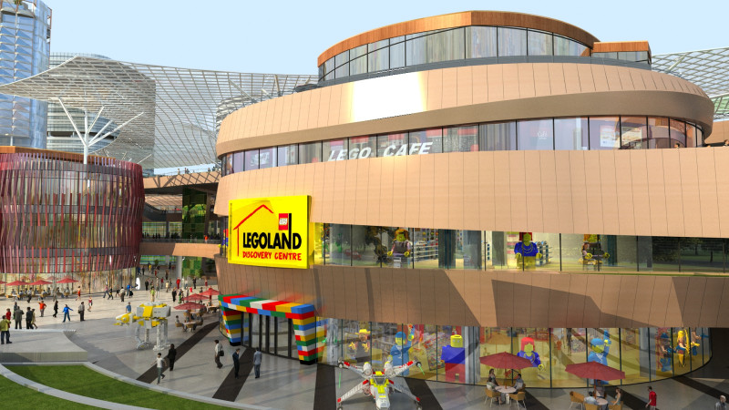Mall 3D Model .c4d .max .obj .3ds .fbx .stl .blend