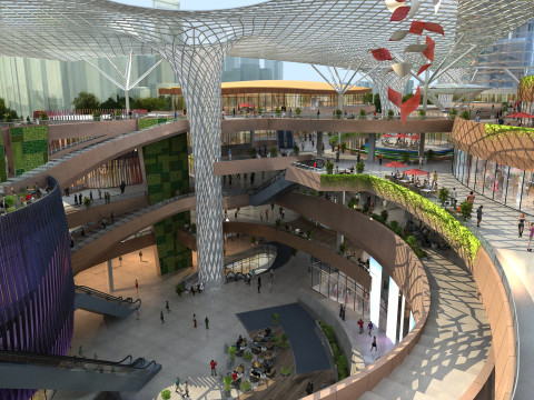 Mall 3D Model