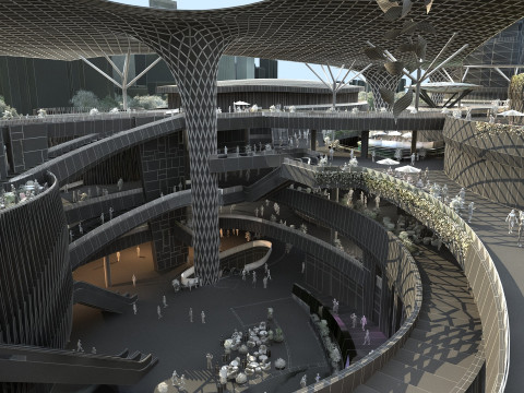 Mall 3D Model