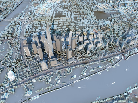 Urban architecture Modelo 3D