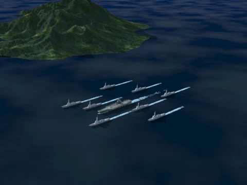 Fleet 3D Model
