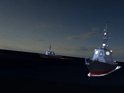 Fleet 3D Model