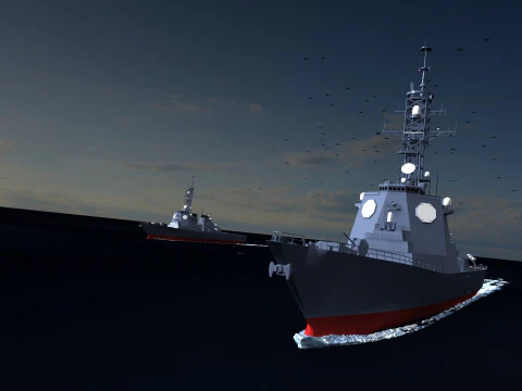 Fleet 3D Model