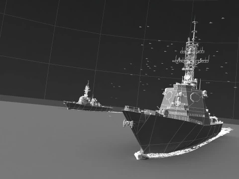 Fleet 3D Model