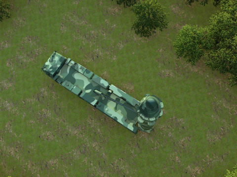 Missile launch 3D 모델
