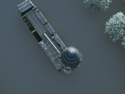 Missile launch 3D Model