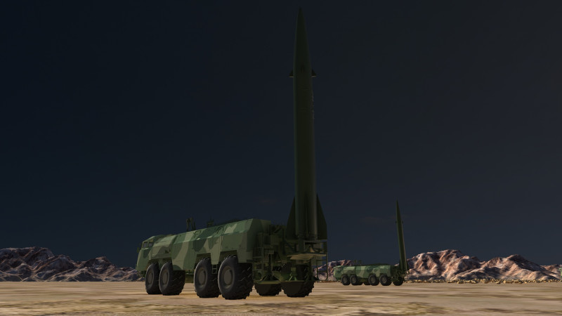 Missile launch Modello 3D .c4d .max .obj .3ds .fbx .stl .blend 