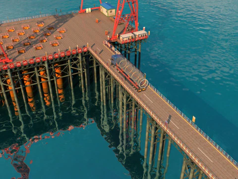 Construa uma ponte Modelo 3D