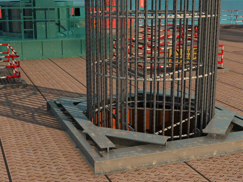 construir un puente Modelo 3D