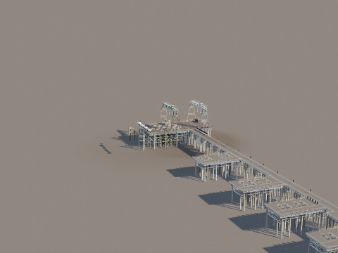 Build a bridge 3D Model