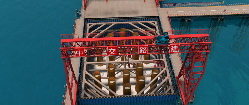 Build a bridge Modello 3D .c4d .max .obj .3ds .fbx .stl .blend 