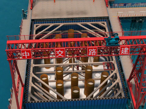 Build a bridge 3D Model