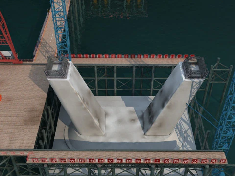 Build a bridge 3D Model