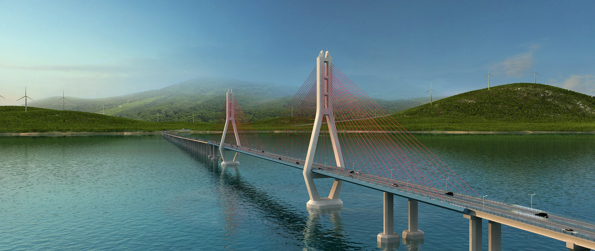 Construa uma ponte Modelo 3D .c4d .max .obj .3ds .fbx .stl .blend 