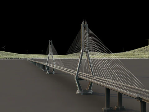 Construa uma ponte Modelo 3D