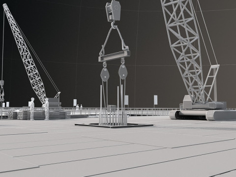 Build a bridge Model 3D