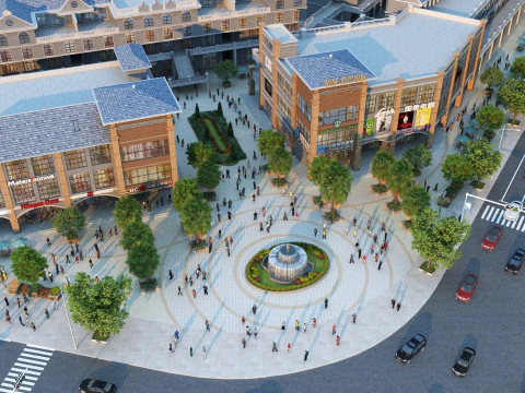 Urban architecture 3D Model
