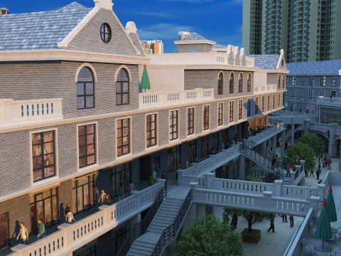 Urban architecture 3D Model