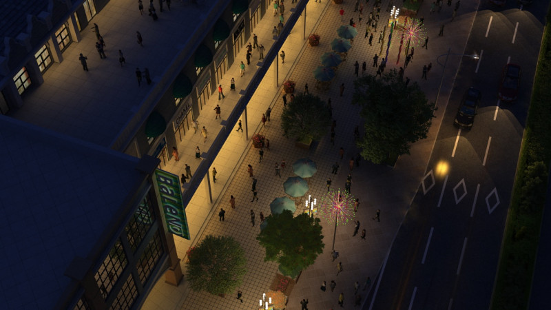 Urban architecture 3D 模型 .c4d .max .obj .3ds .fbx .stl .blend 