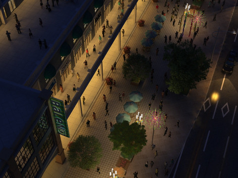 Urban architecture Modelo 3D