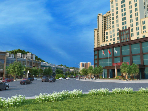 Urban architecture 3D Model