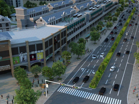 Urban architecture 3D Model