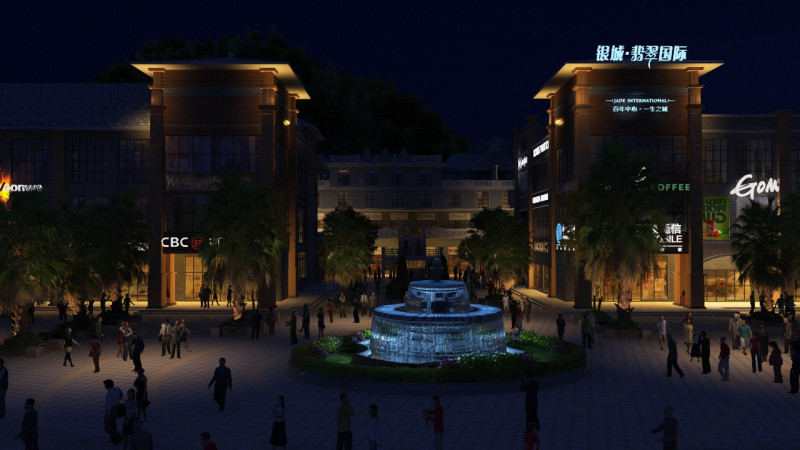 Urban architecture Model 3D .c4d .max .obj .3ds .fbx .stl .blend 