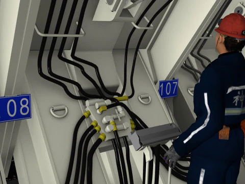 Угольная шахта 3D Модель